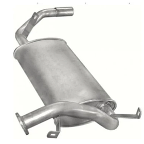 Глушник Mitsubishi Colt CA0 92-96 Polmostrow задній HB (1.3/1.6)