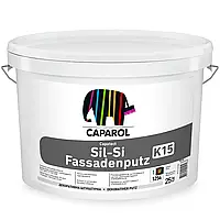 CAPAROL Capatect Sil-Si Fassadenputz K15, Білий (25кг) Штукатурка "баранець" силікатно-силіконова, зерно 1,5мм