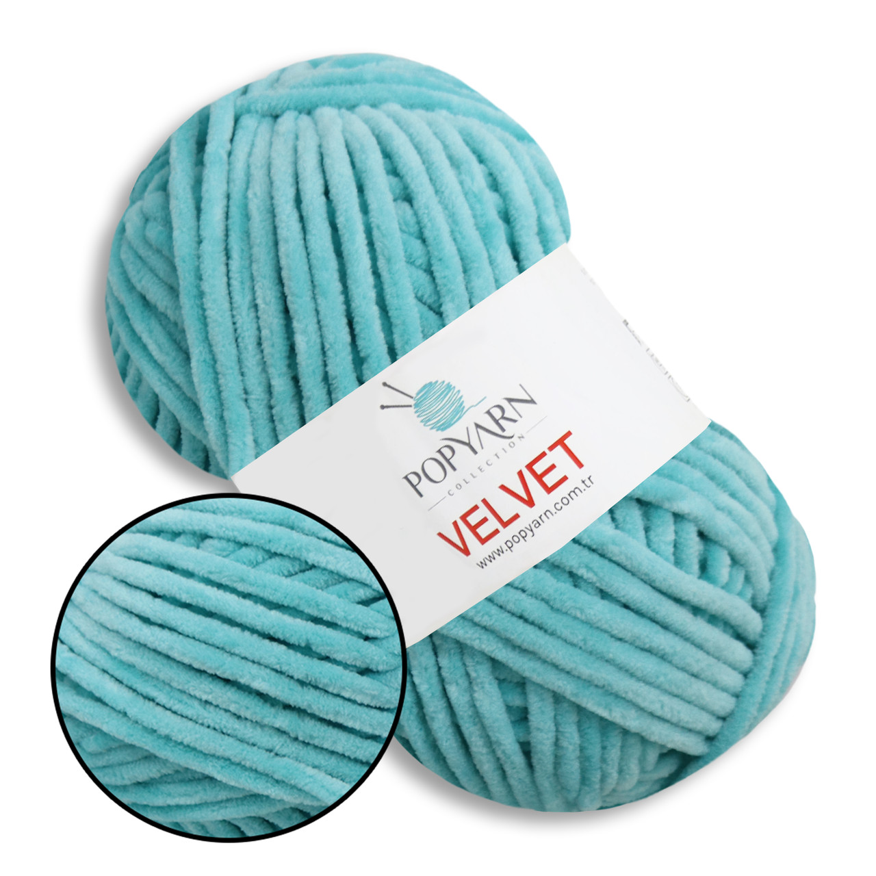 Popyarn Velvet, Бірюзовий №027