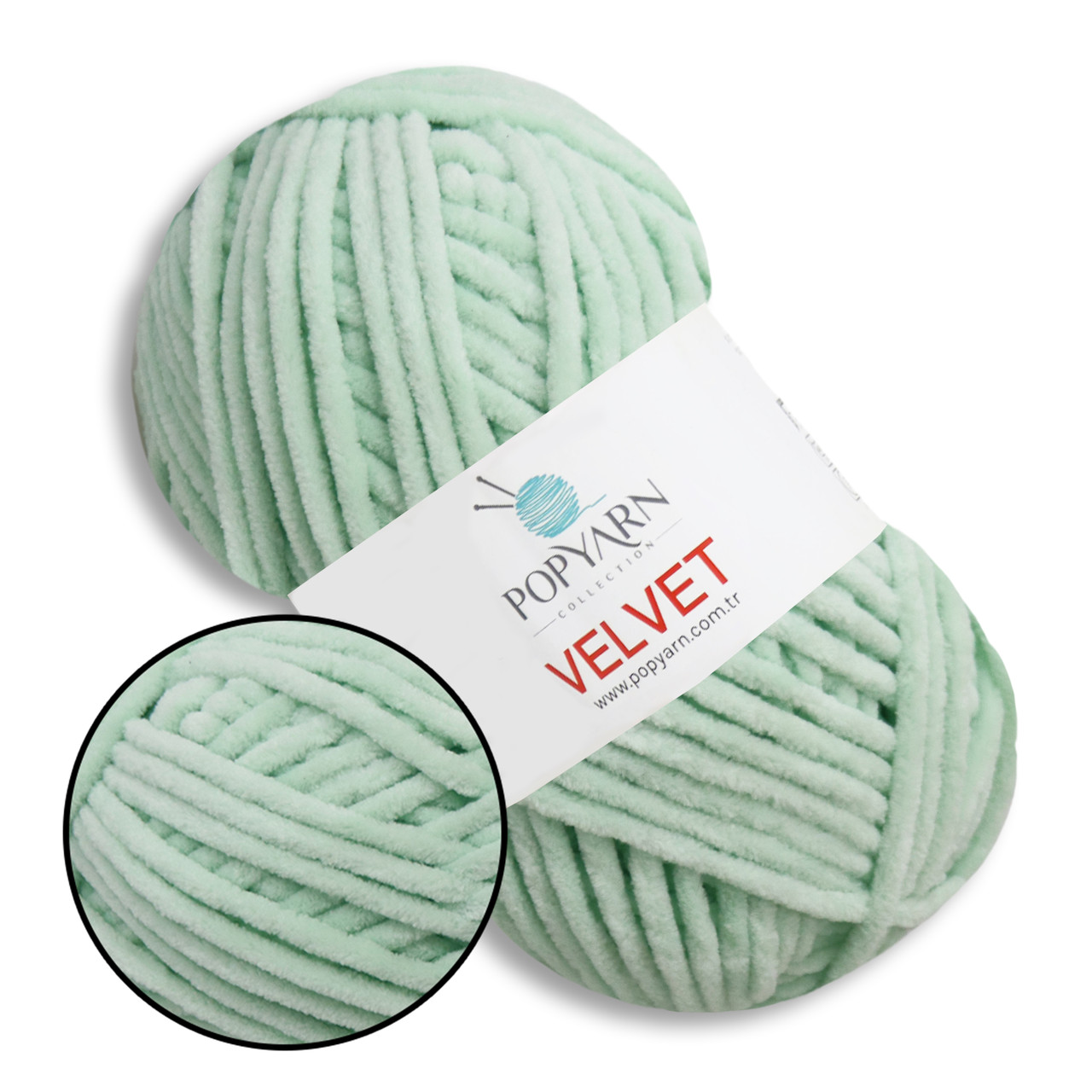 Popyarn Velvet, М'ята No022
