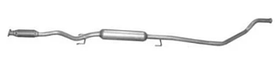 Резонатор Hyundai i10 08-10 Polmostrow середній (1.1I)