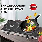 Плита індукційна Sokany SK-224 двоконфорочна, фото 2