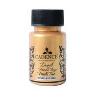 Акрилова фарба Cadence Dora Metallic Paint, 50 мл, Блискуча золота