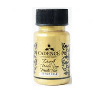 Акрилова фарба Cadence Dora Metallic Paint, 50 мл, Багате золото