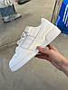 Жіночі кросівки Adidas Forum 84 Low Full White Адідас Форум 84 білі низькі шкіряні демісезонні, фото 9