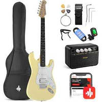 Електрогітара комплект Donner Music DST-100 Sunburst Electric Guitar Kit Blac EC1099