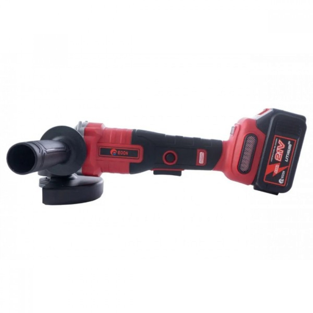 Кутова шліфувальна машина акумуляторна Edon UAG-21/125BL, фото 1