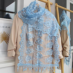 Шарф святковий церковний ажурний 157001