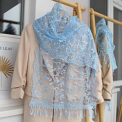 Шарф святковий церковний ажурний 157003