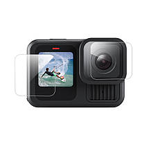 Набір захисних плівок для екрану та об'єктив для GoPro 13 Telesin S6-FLM-08-TGP, фото 2