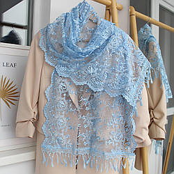 Шарф святковий церковний ажурний 157005