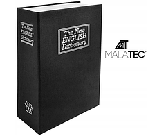 Сейф книга Malatec 18см х 11,5см х 5,6см метал, фото 2