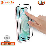 Захисне скло Mocolo iPhone 16 Pro - 5D Full Glue, фото 4