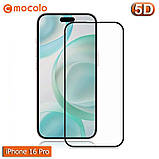 Захисне скло Mocolo iPhone 16 Pro - 5D Full Glue, фото 5