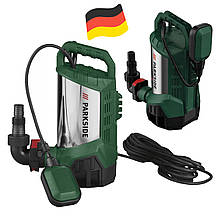 Насос для брудної та чистої води PARKSIDE PTPS 1100 B2 (1100 Вт, 20.000 л/год, напір 9 м)