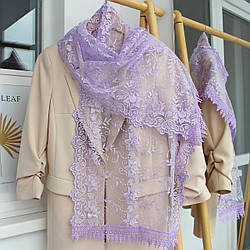 Шарф святковий церковний ажурний 157011