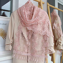 Шарф святковий церковний ажурний 157013