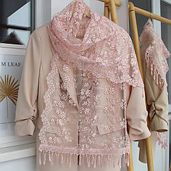 Шарф святковий церковний ажурний 157013