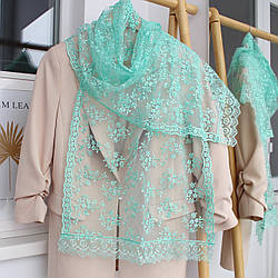 Шарф святковий церковний ажурний 157013