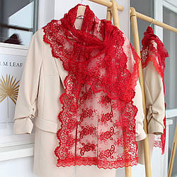 Шарф святковий церковний ажурний 157013