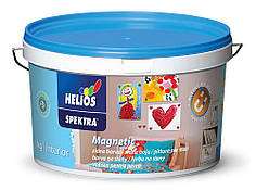 Магнітна фарба-грунт для стін HELIOS SPEKTRA Magnetic темно-сіра, 2кг