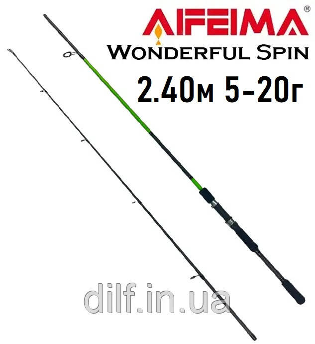 Спіннінг Feima Wonderful Spin 2.4м 5-20г