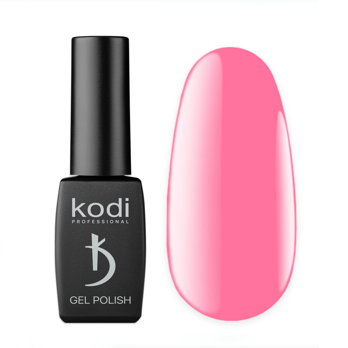Базове кольорове покриття для гель-лаку Color Rubber base gel, Pink, Kodi Professional, 8мл