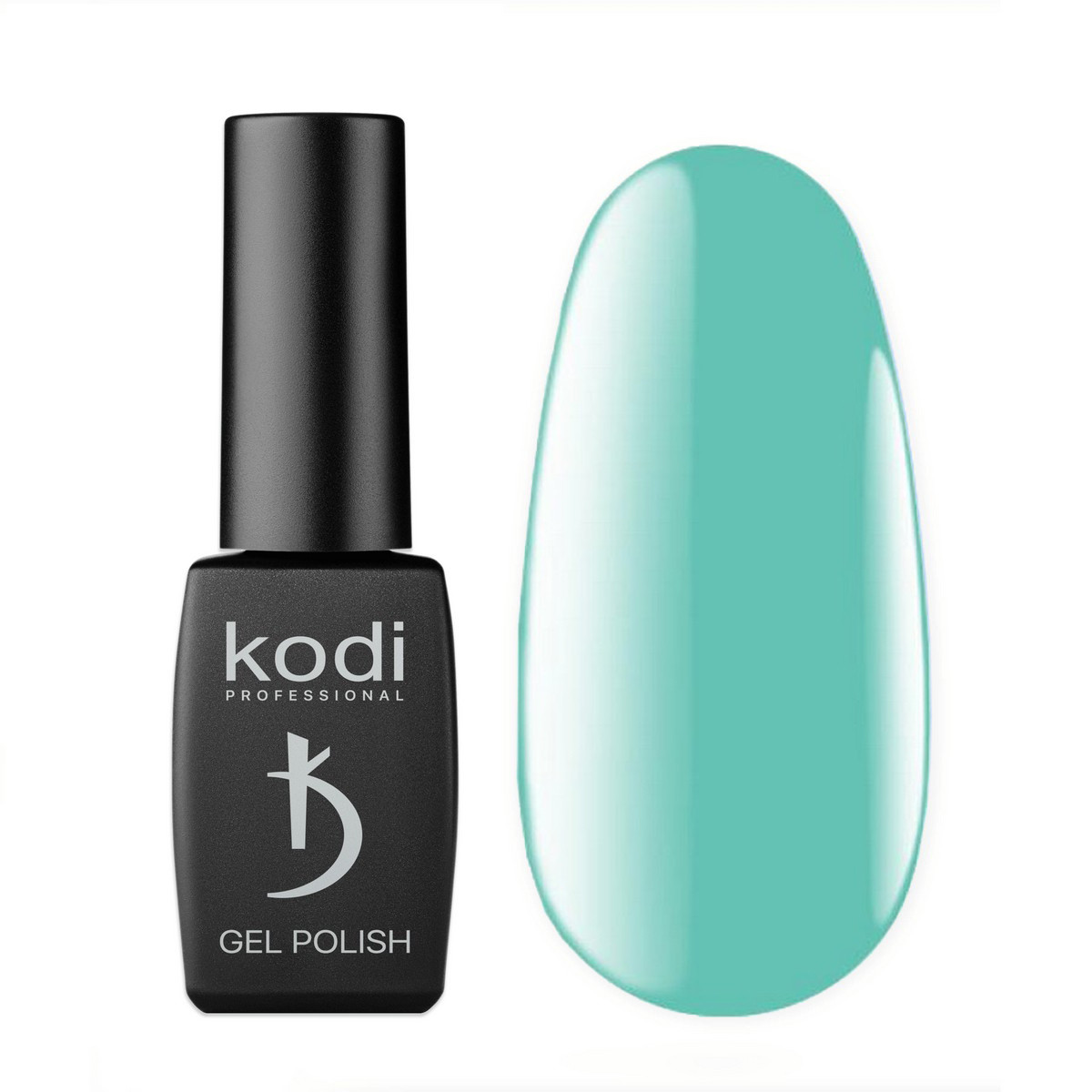 Базове кольорове покриття для гель-лаку Color Rubber base gel, Mint, Kodi Professional, 8мл