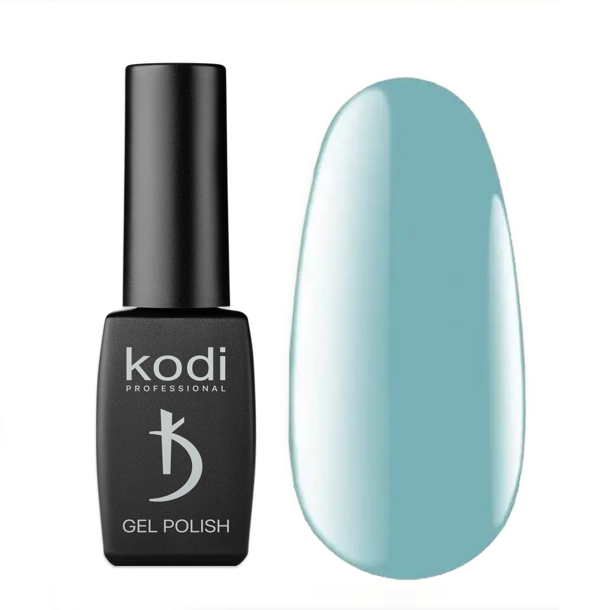Базове кольорове покриття для гель-лаку Color Rubber base gel, Lagoon, Kodi Professional, 8мл