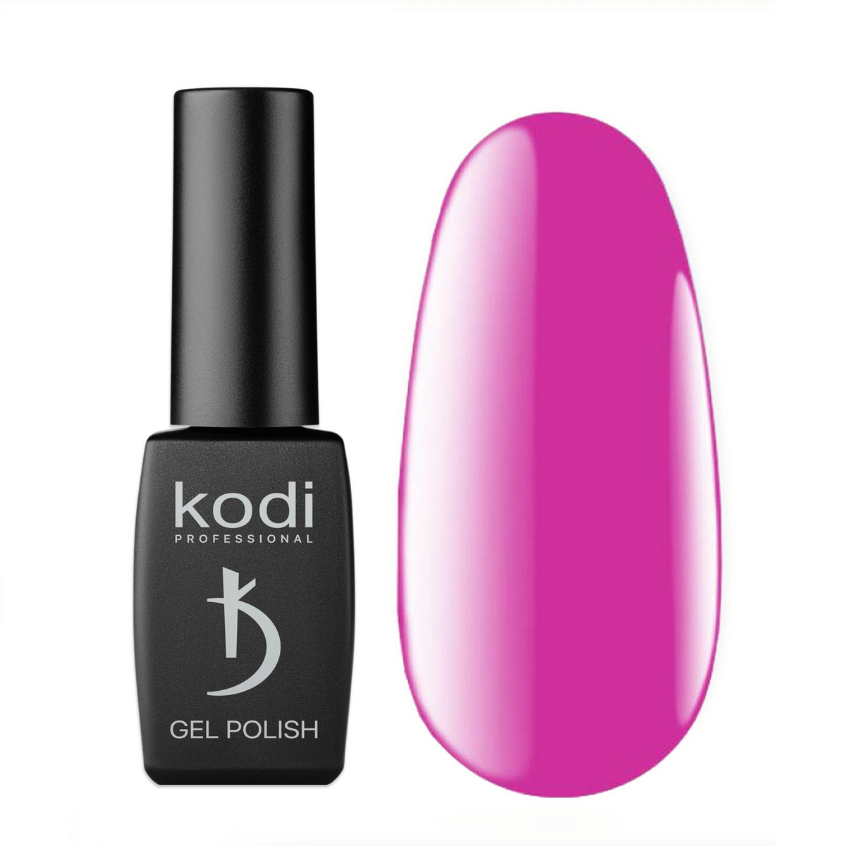 Базове кольорове покриття для гель-лаку Color Rubber base gel, Dragon Fruit, Kodi Professional, 8мл