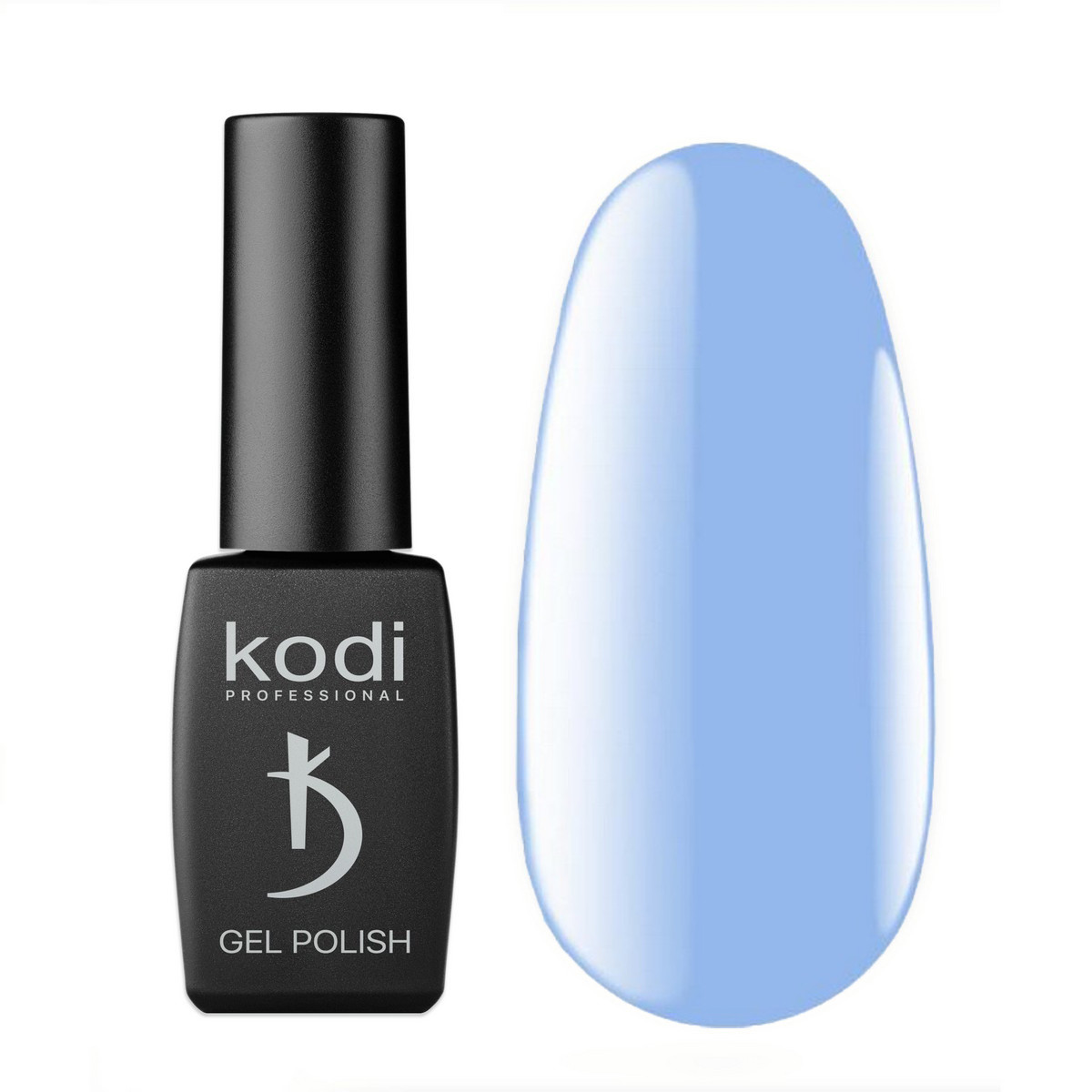 Базове кольорове покриття для гель-лаку Color Rubber base gel, Blue Sky, Kodi Professional, 8мл