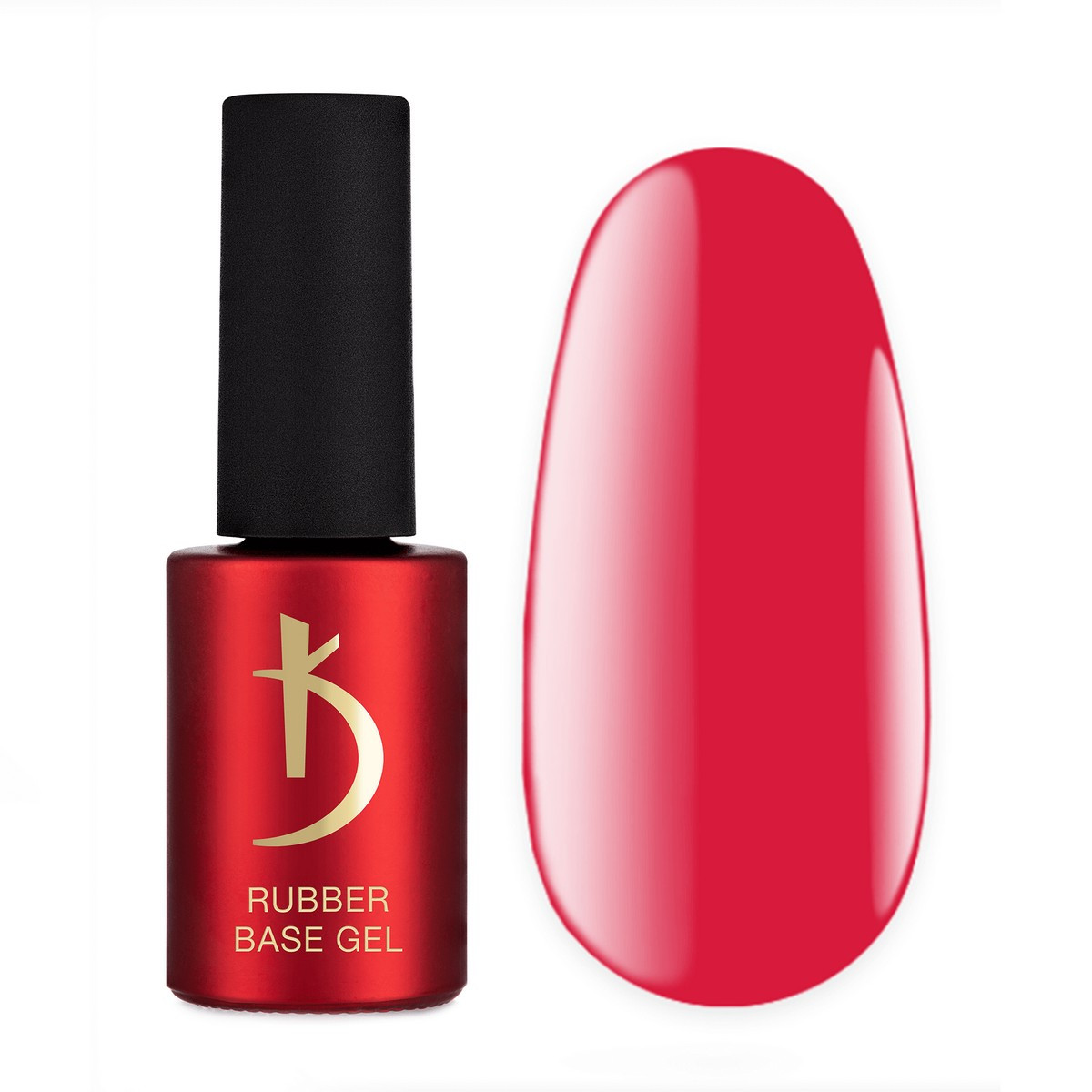 Базове кольорове покриття для гель-лаку Color Rubber base gel, Watermelon, Kodi Professional, 7 мл