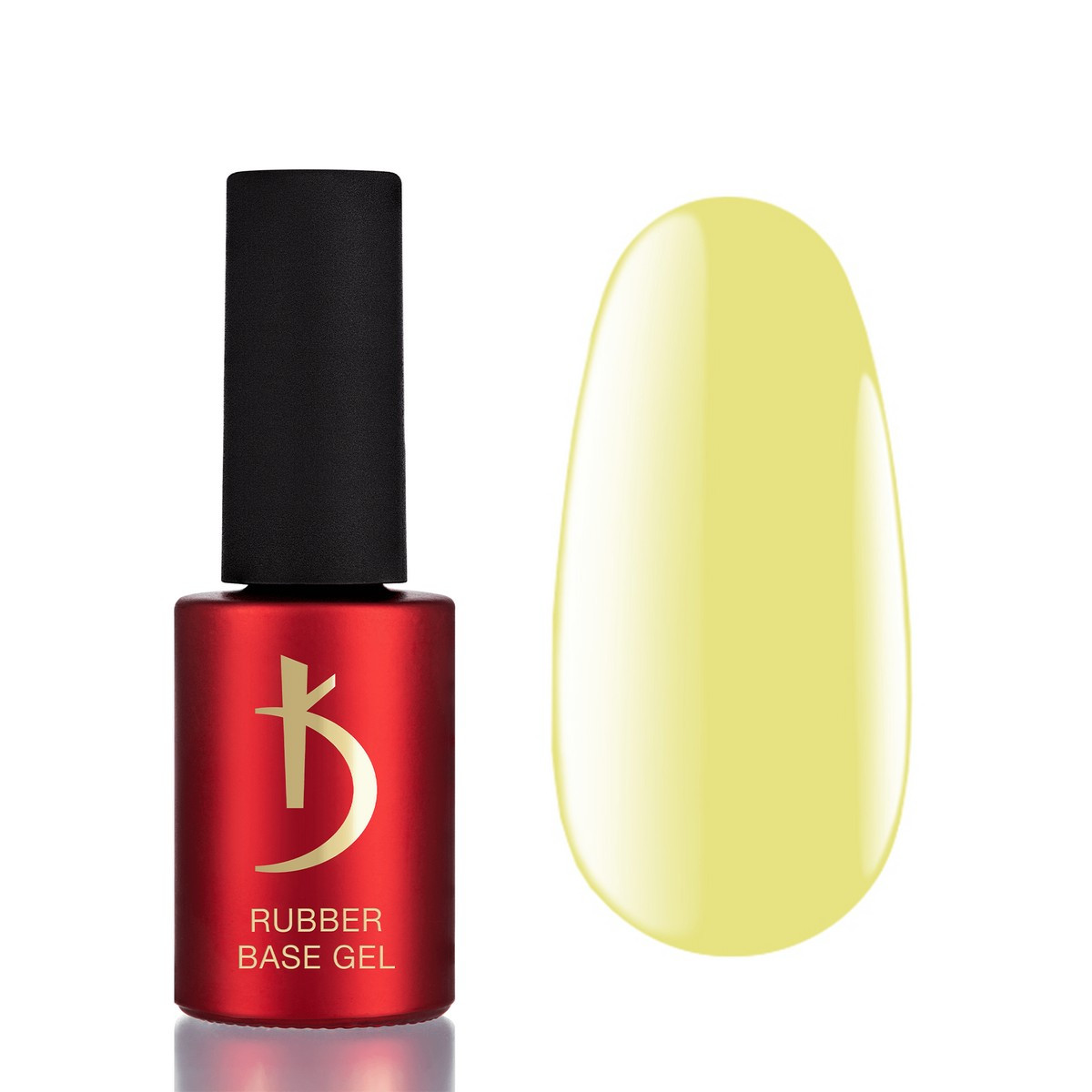 Базове кольорове покриття для гель-лаку Color Rubber base gel, Vanilla, Kodi Professional, 7 мл