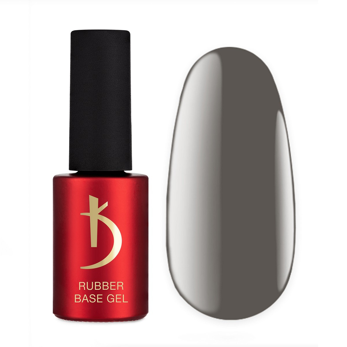 Базове кольорове покриття для гель-лаку Color Rubber base gel, Ultimate Gray, Kodi Professional, 7 мл