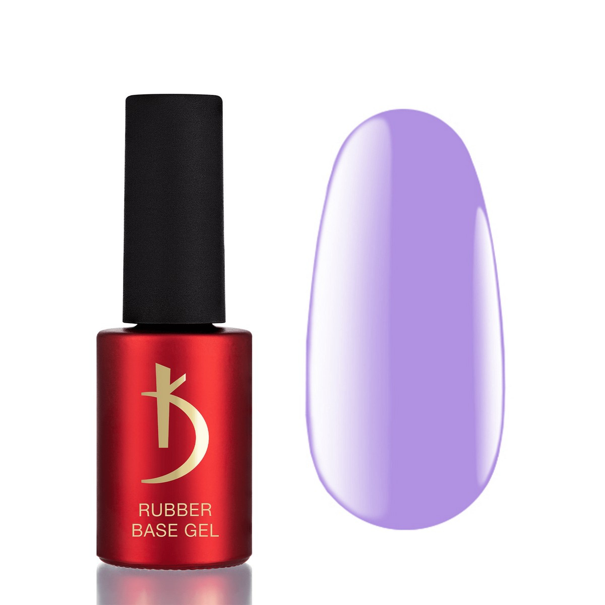 Базове кольорове покриття для гель-лаку Color Rubber base gel, Purple Haze, Kodi Professional, 7 мл