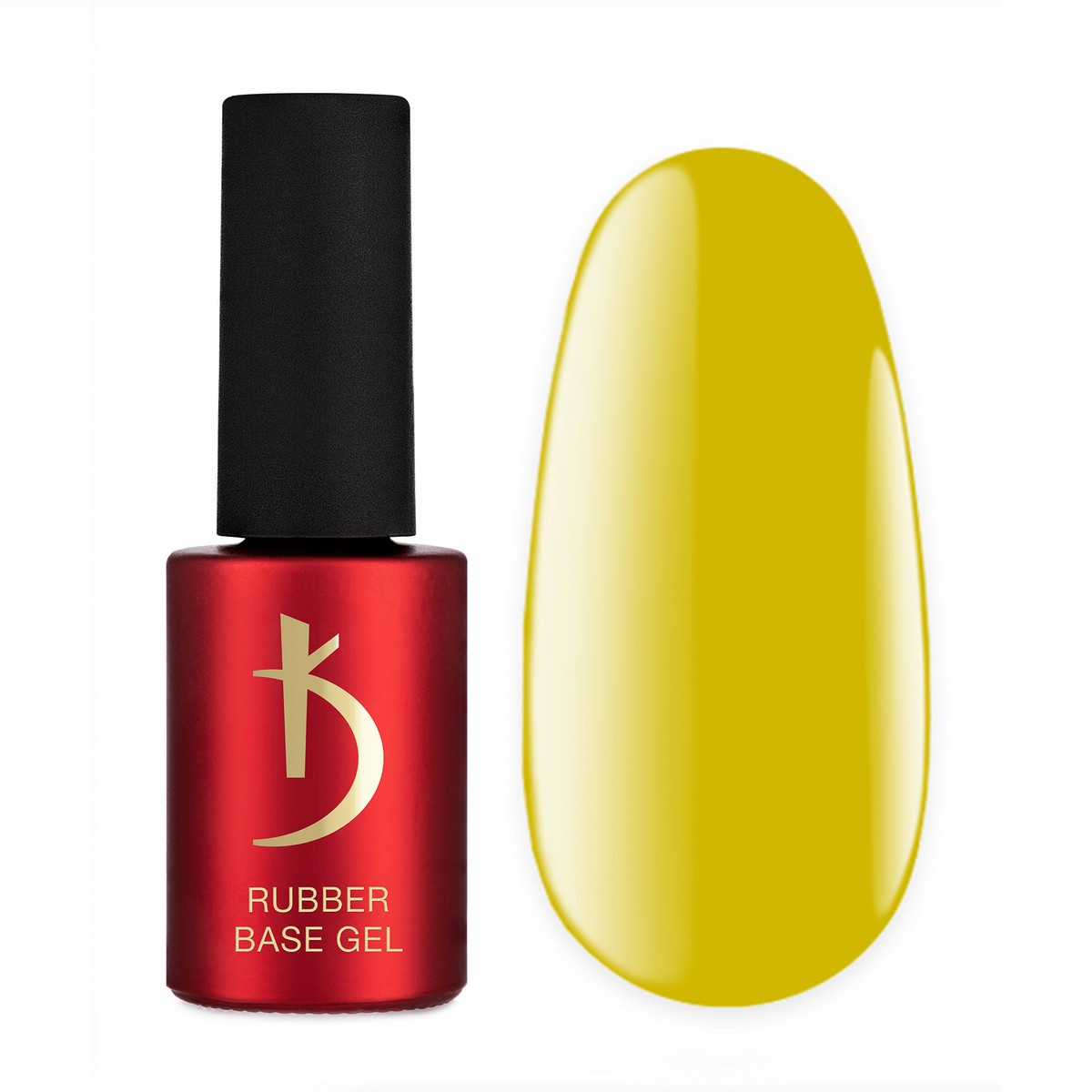 Базове кольорове покриття для гель-лаку Color Rubber base gel, Illuminating, Kodi Professional, 7 мл