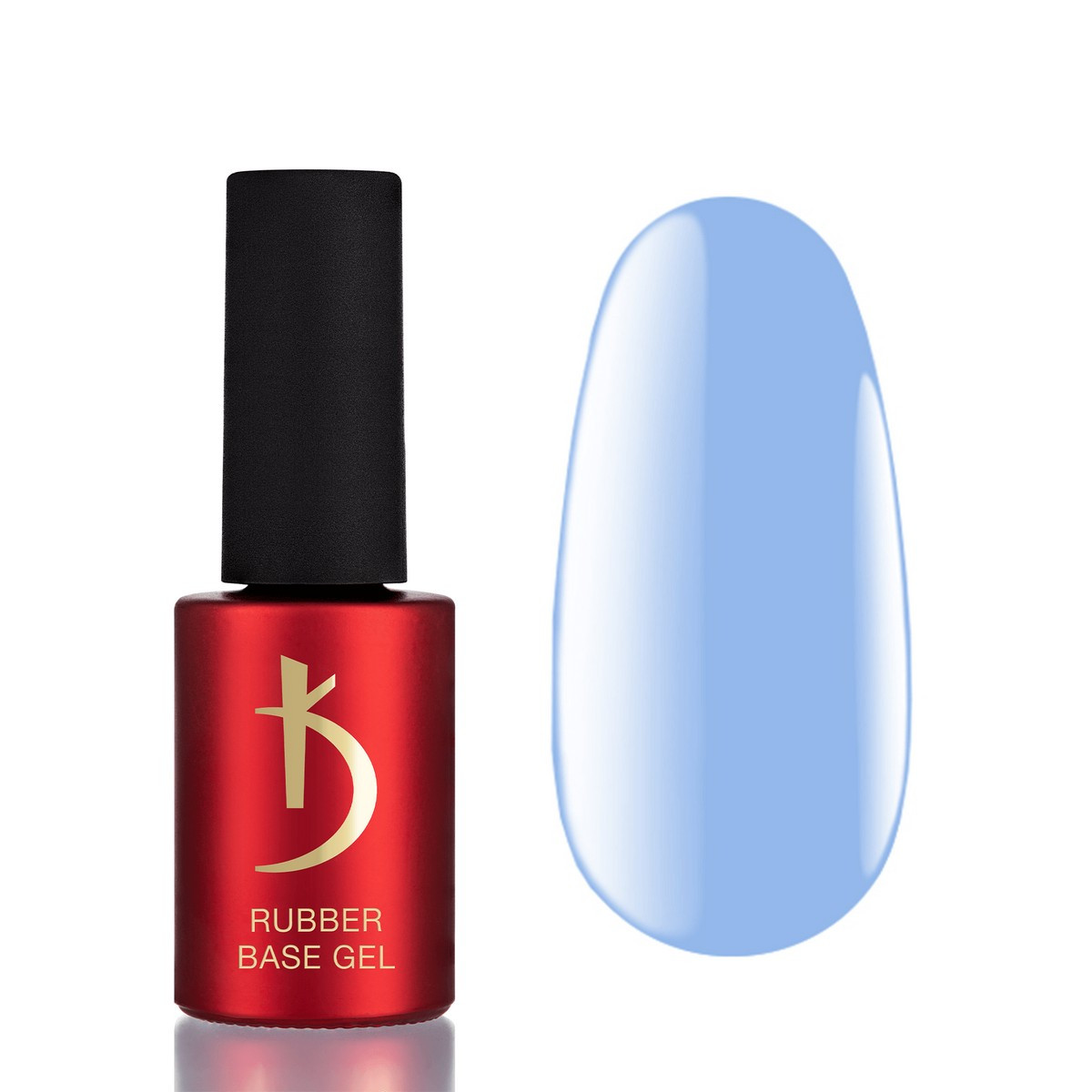 Базове кольорове покриття для гель-лаку Color Rubber base gel, Blue Sky, Kodi Professional, 7 мл