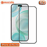 Захисне скло Mocolo iPhone 16 Pro Max - 5D Full Glue, фото 4