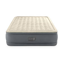 Intex 64926 надувне ліжко (203х152х46 см) з вбудованим електронасосом, фото 2