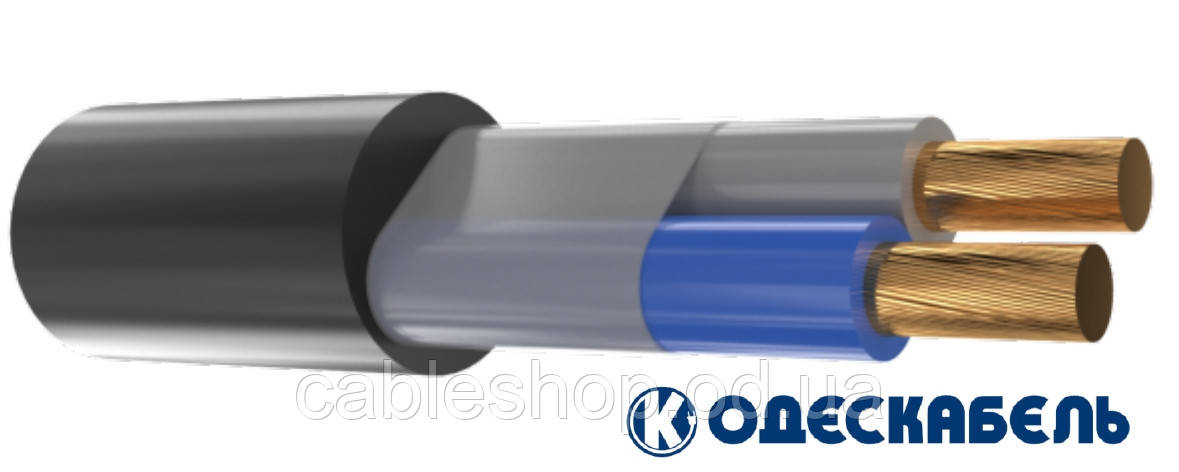 Кабель силовий ВВГнг-LS 2*2,5 (5кл.) ПАТ"ОДЕСКАБЕЛЬ", фото 1