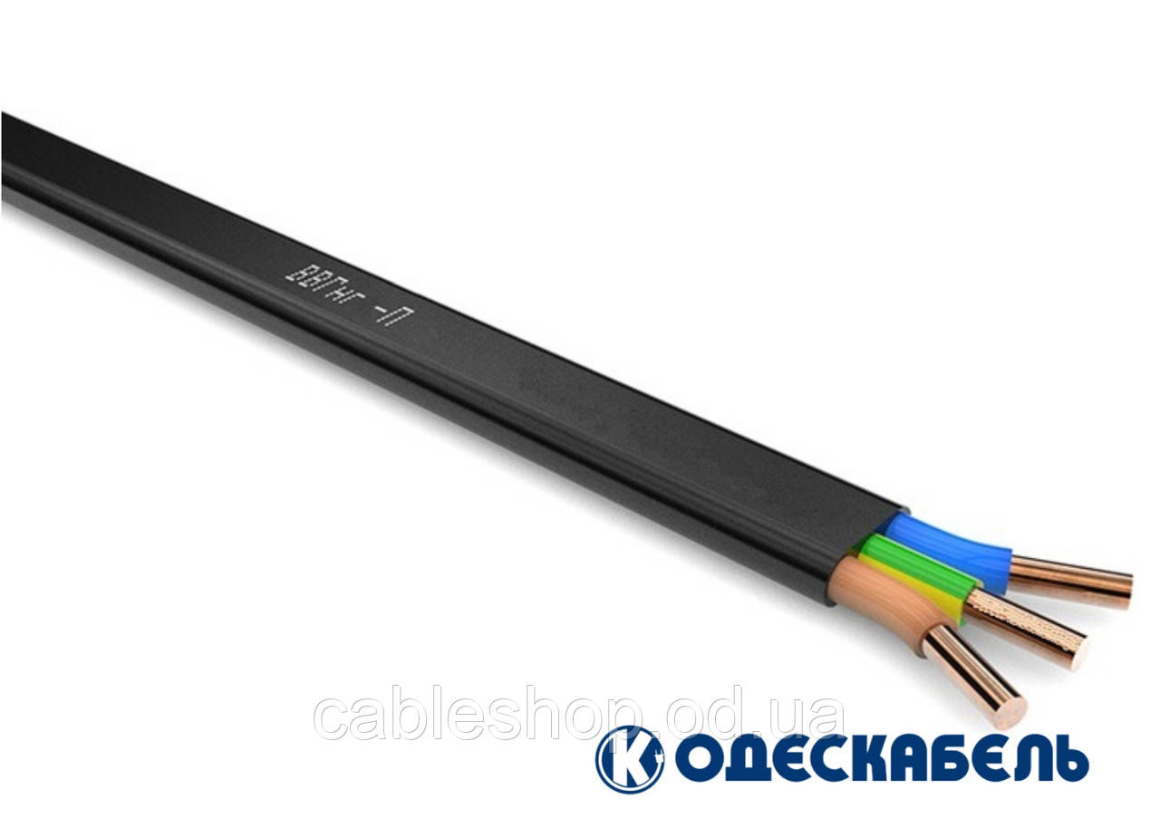 Кабель ВВГнг-LS-П 3*6 (ож) -0,66кВ. ПАТ"ОДЕСКАБЕЛЬ"
