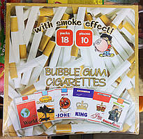 Жувальні гумки сигарети фруктові смаки 18 пачок по 10 штук Smoke Candy bubble gum