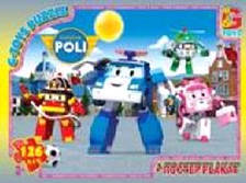 Пазли ТМ "G-Toys" із серії "Робокар Поллі", 117 елементів