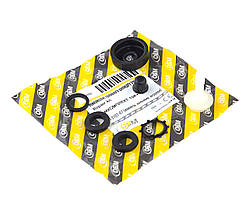 Ремкомплект головного циліндра зчеплення ВАЗ 2101-07 (манжети, пильовик, ковпачок, кільця, штуцер)