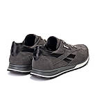 Чоловічі шкіряні кросівки Anser Grey, фото 4