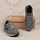 Чоловічі шкіряні кросівки Anser Grey, фото 5