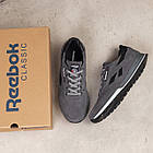 Чоловічі шкіряні кросівки Anser Grey, фото 7