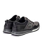 Чоловічі шкіряні кросівки Clasic Grey, фото 4