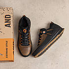 Чоловічі шкіряні кросівки  Clasic Brown, фото 6