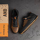 Чоловічі шкіряні кросівки  Clasic Brown, фото 10